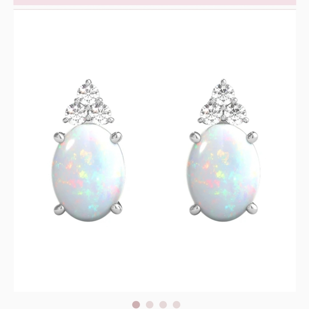 Opal Earrings